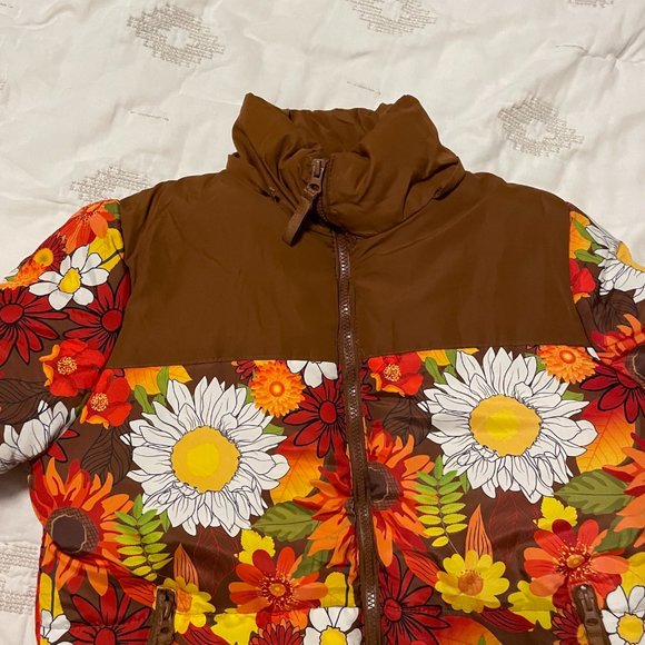 Therapy floral puffer coat jacket - size large - Picture 7 of 9